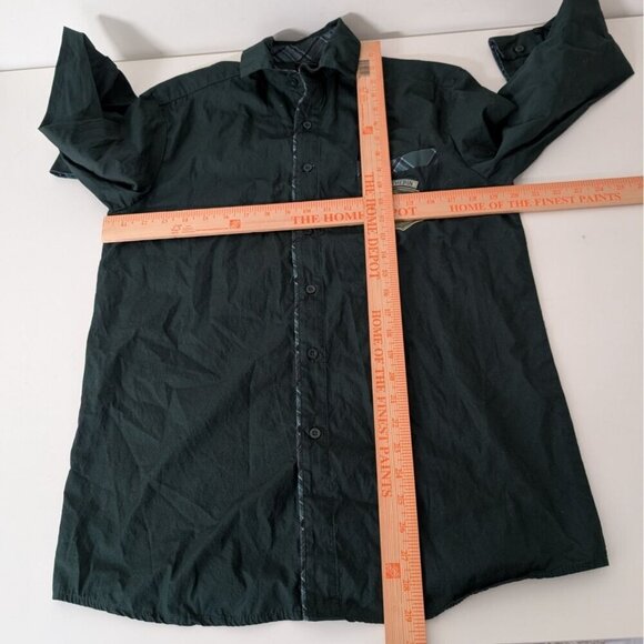 Wizarding World Harry Potter Embroidered Slytherin Shirt Mens Size Small Green - Picture 6 of 8